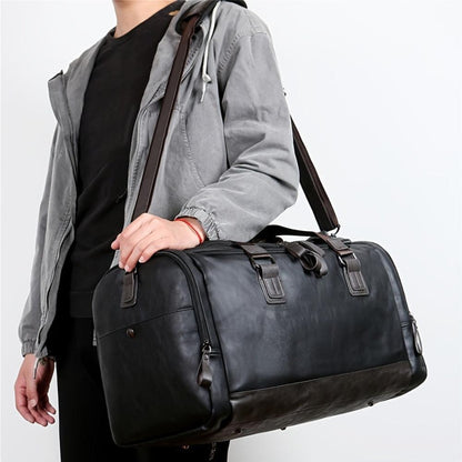 Everett | Large duffle bag for travel made of Genuine Leather