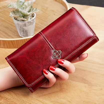Eva | Everything in order — Leather Wallet with Overview