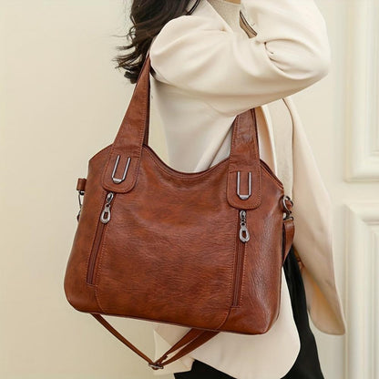 Emma | Timeless and trusted — Retro Leather Shoulder Bag