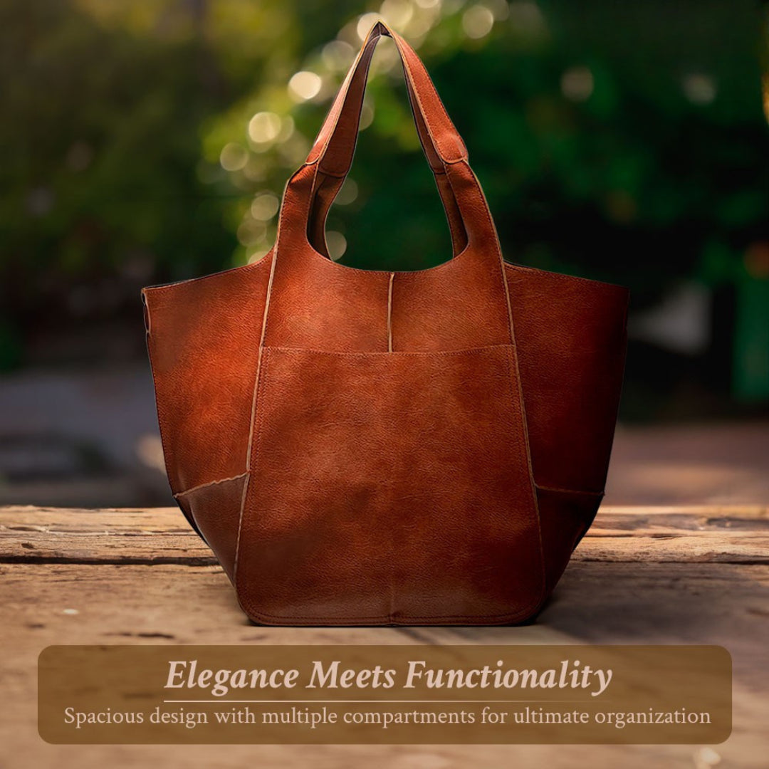 Laura | Everything with you, nothing too heavy — Spacious Leather Bag