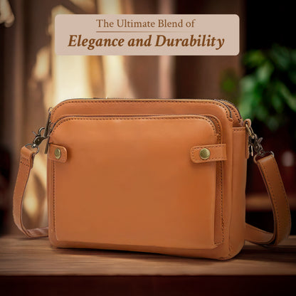 Kim | Comfortable every day — Classic Leather Bag