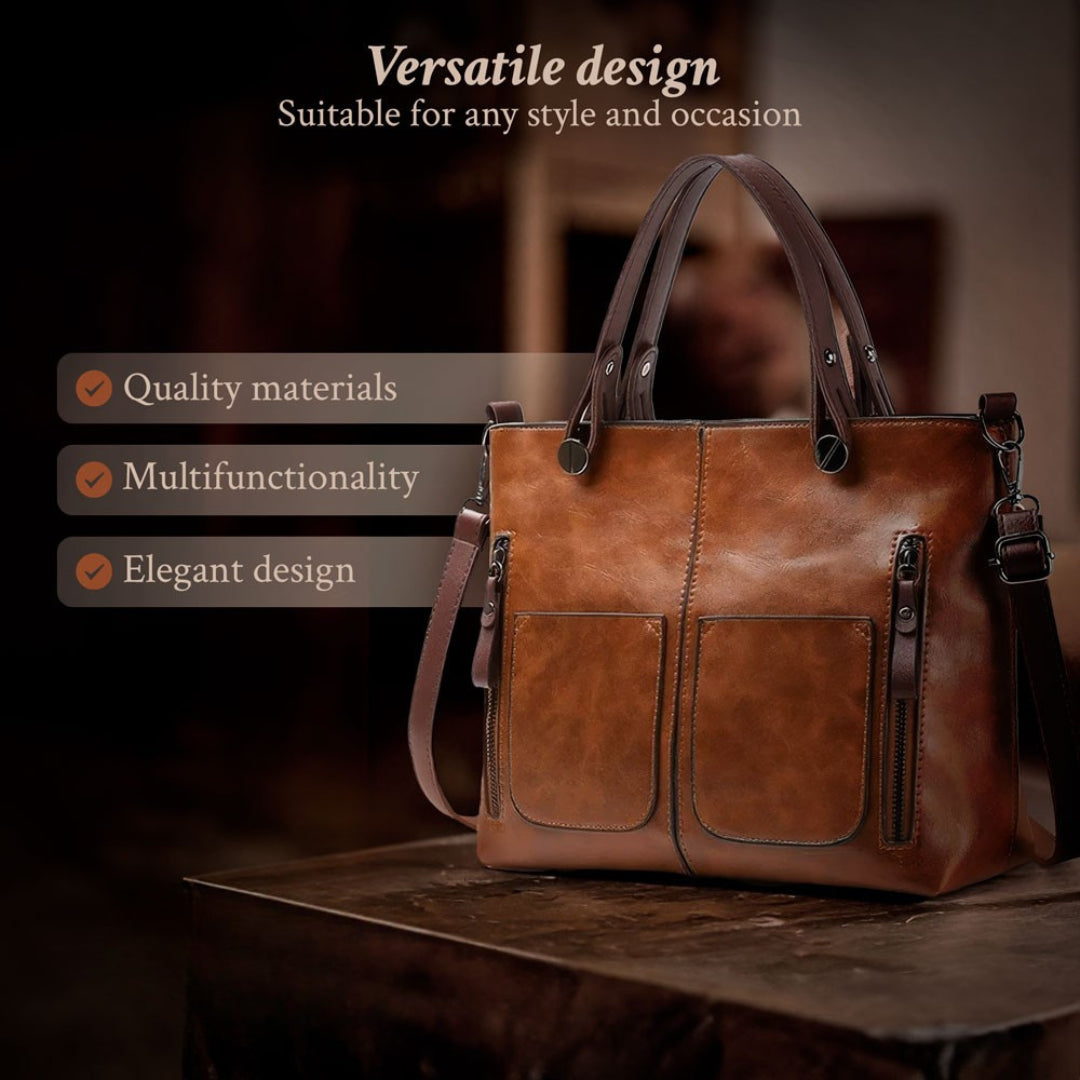 Ilse | Everything in order — Spacious Leather Work Bag