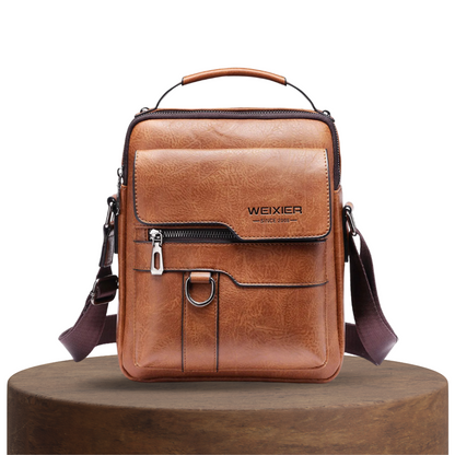 Andrew - Strakke Messenger Schoudertas met Moderne Functionaliteit