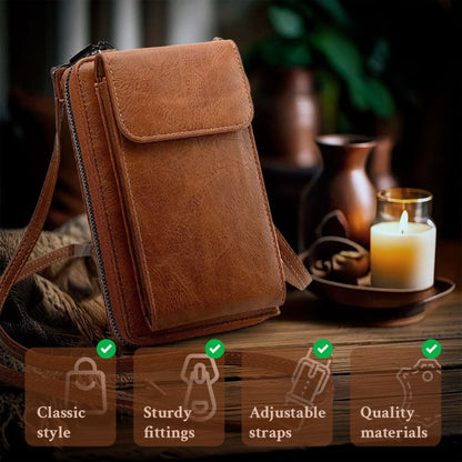 Nicole | Compact Leather Handbag for Everyday Use