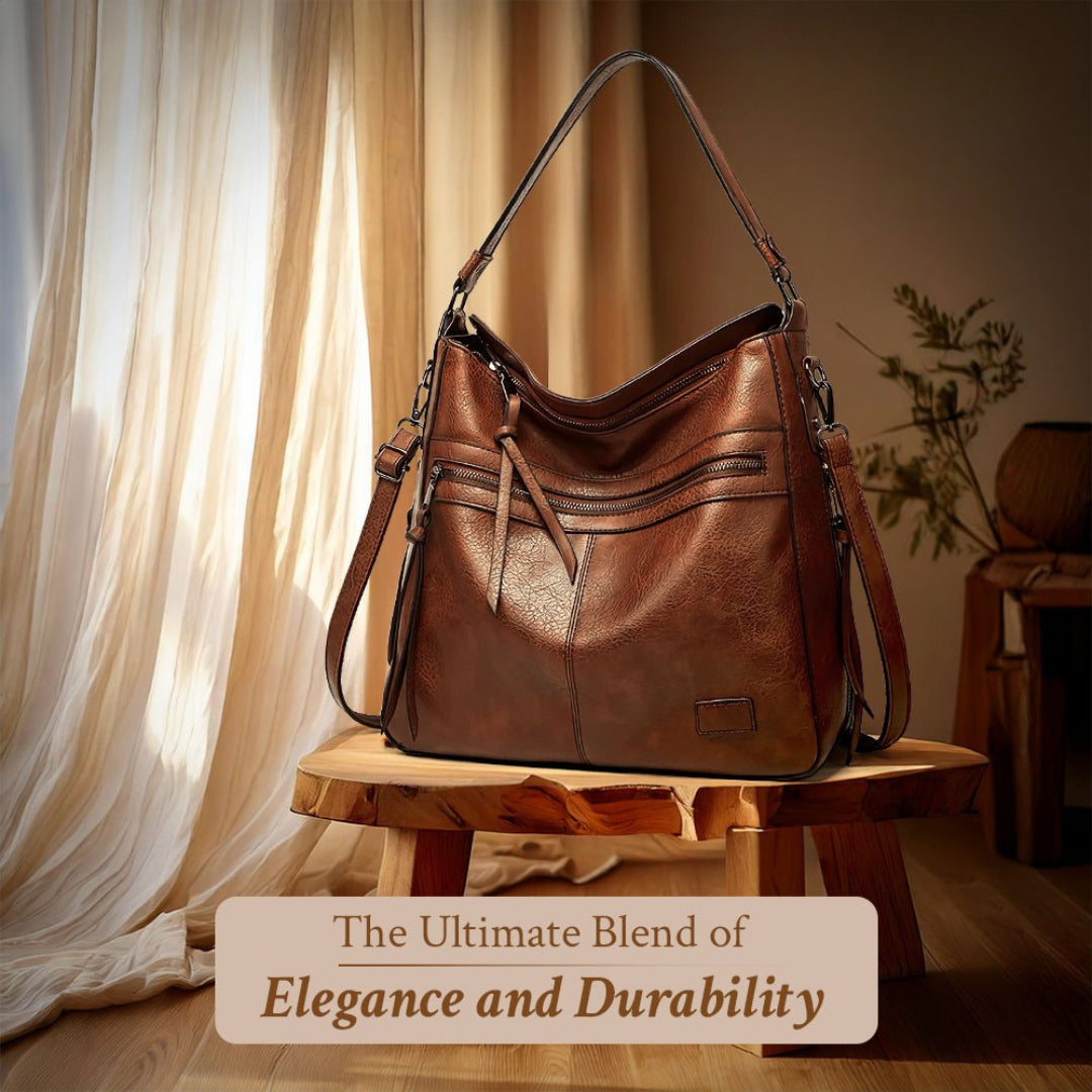Magda | Spacious without being heavy — Leather Bag for Everyday Use