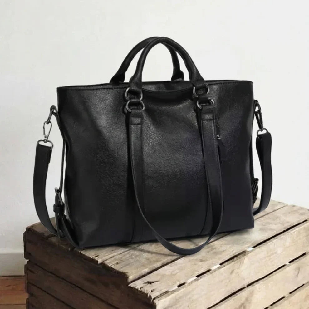 Charlotte | Comfortable to wear — Comfortable Leather Shoulder Bag