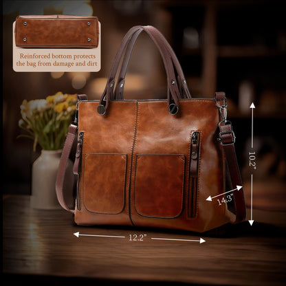 Ilse | Everything in order — Spacious Leather Work Bag