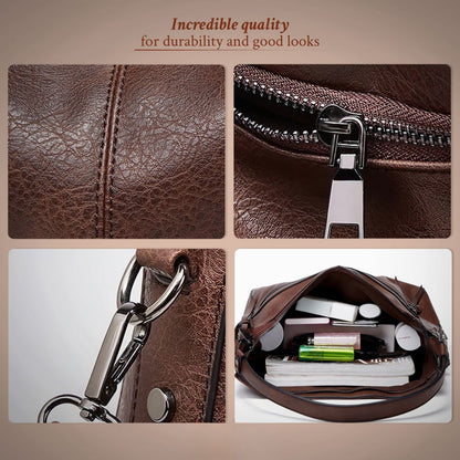 Magda | Spacious without being heavy — Leather Bag for Everyday Use