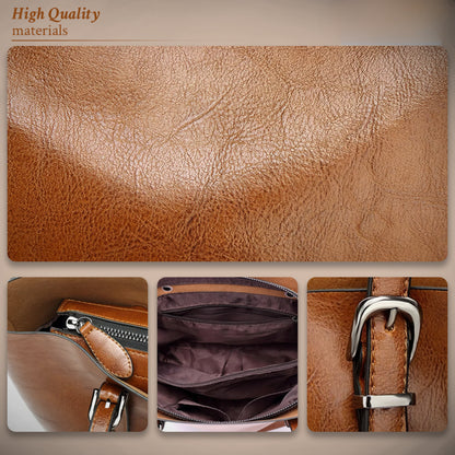 Nicole | Wear it all day — Leather Shoulder Bag