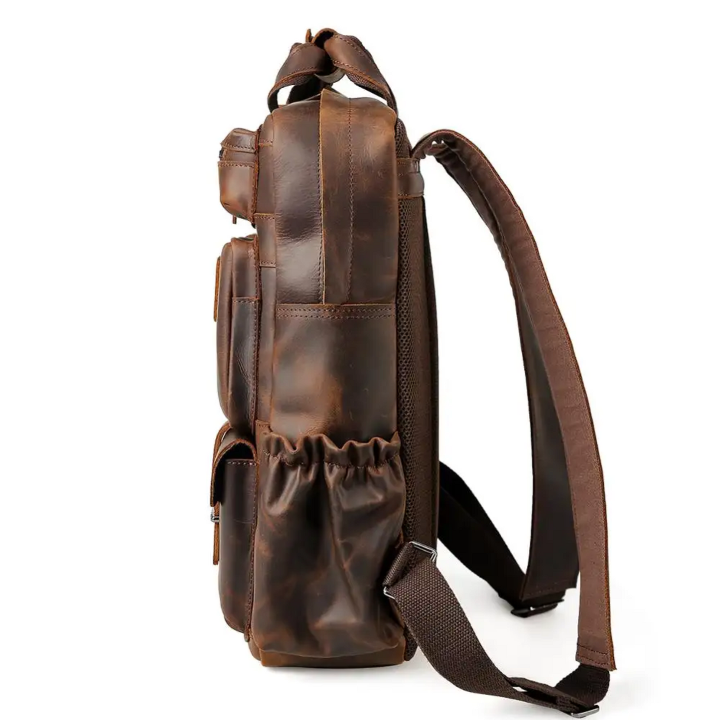 Kevin | Genuine Leather Laptop Backpack