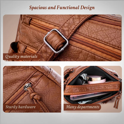 Sophia | Light and practical — Leather Bag for Everyday Use