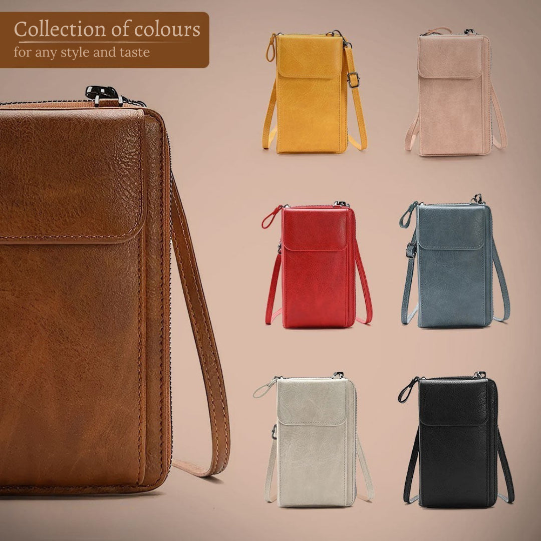 Nicole | Compact Leather Handbag for Everyday Use