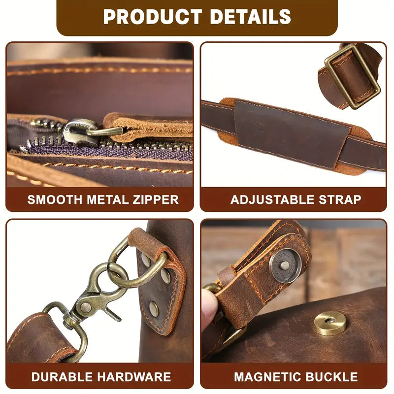 Mark | Genuine Leather Laptop Bag for Work