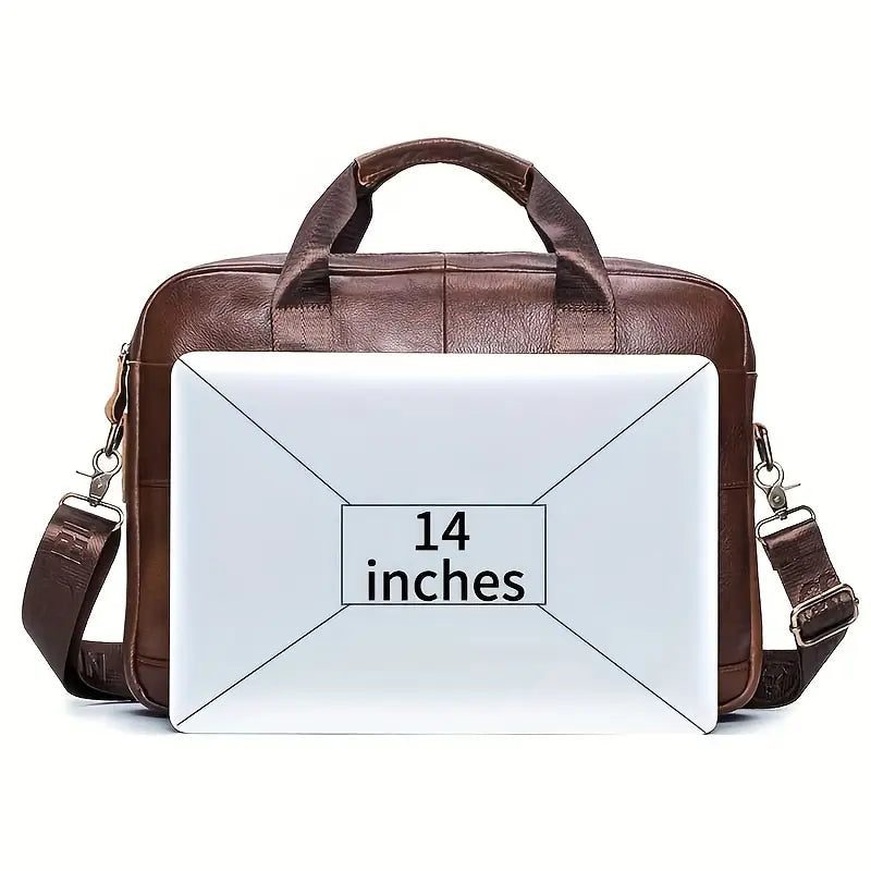 Jared | Compact shoulder bag made of Genuine Leather