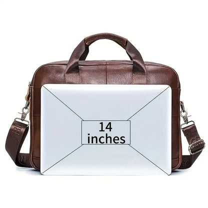 Jared | Compact shoulder bag made of Genuine Leather