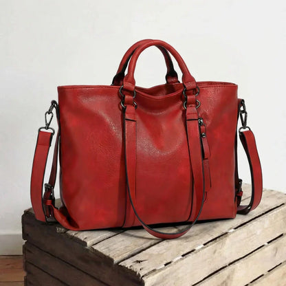 Charlotte | Comfortable to wear — Comfortable Leather Shoulder Bag
