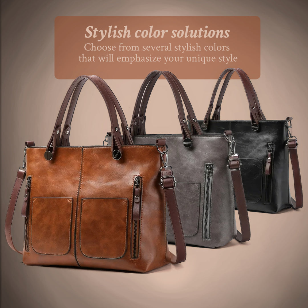 Ilse | Everything in order — Spacious Leather Work Bag