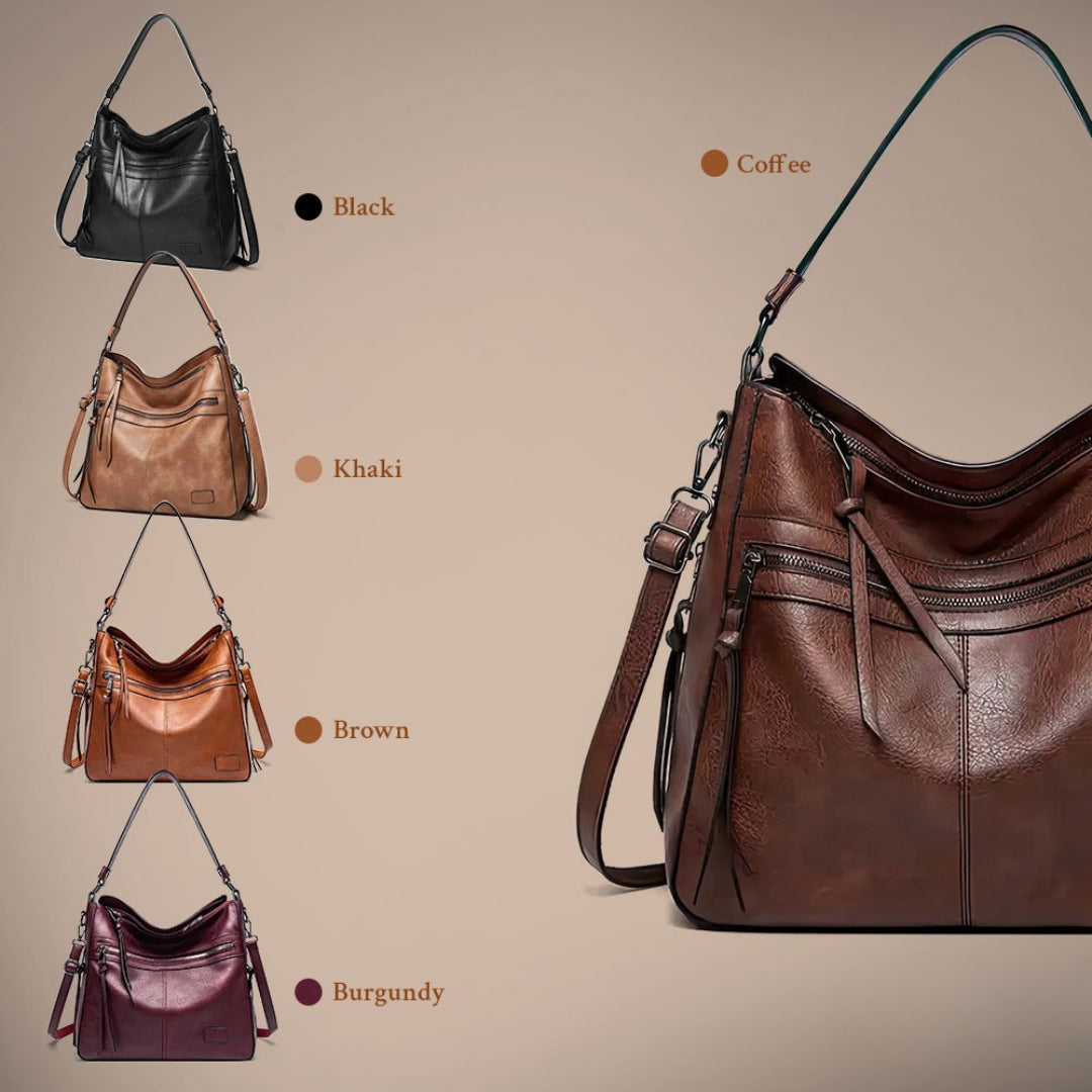 Magda | Spacious without being heavy — Leather Bag for Everyday Use