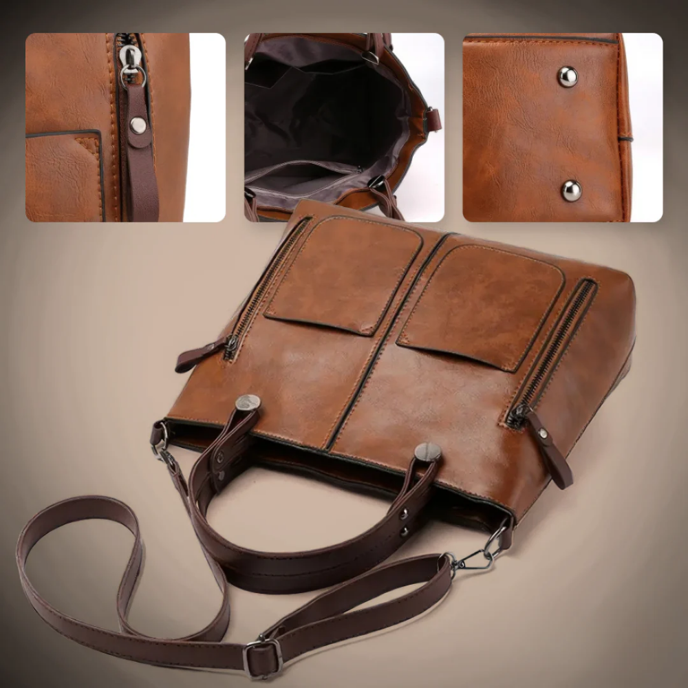 Ilse | Everything in order — Spacious Leather Work Bag
