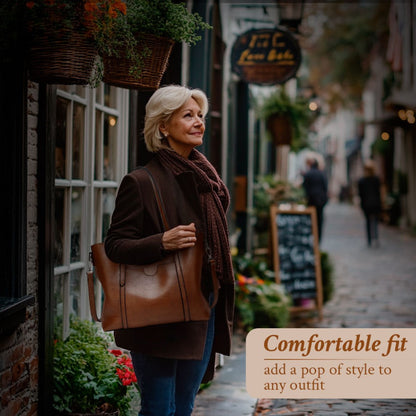 Nicole | Wear it all day — Leather Shoulder Bag