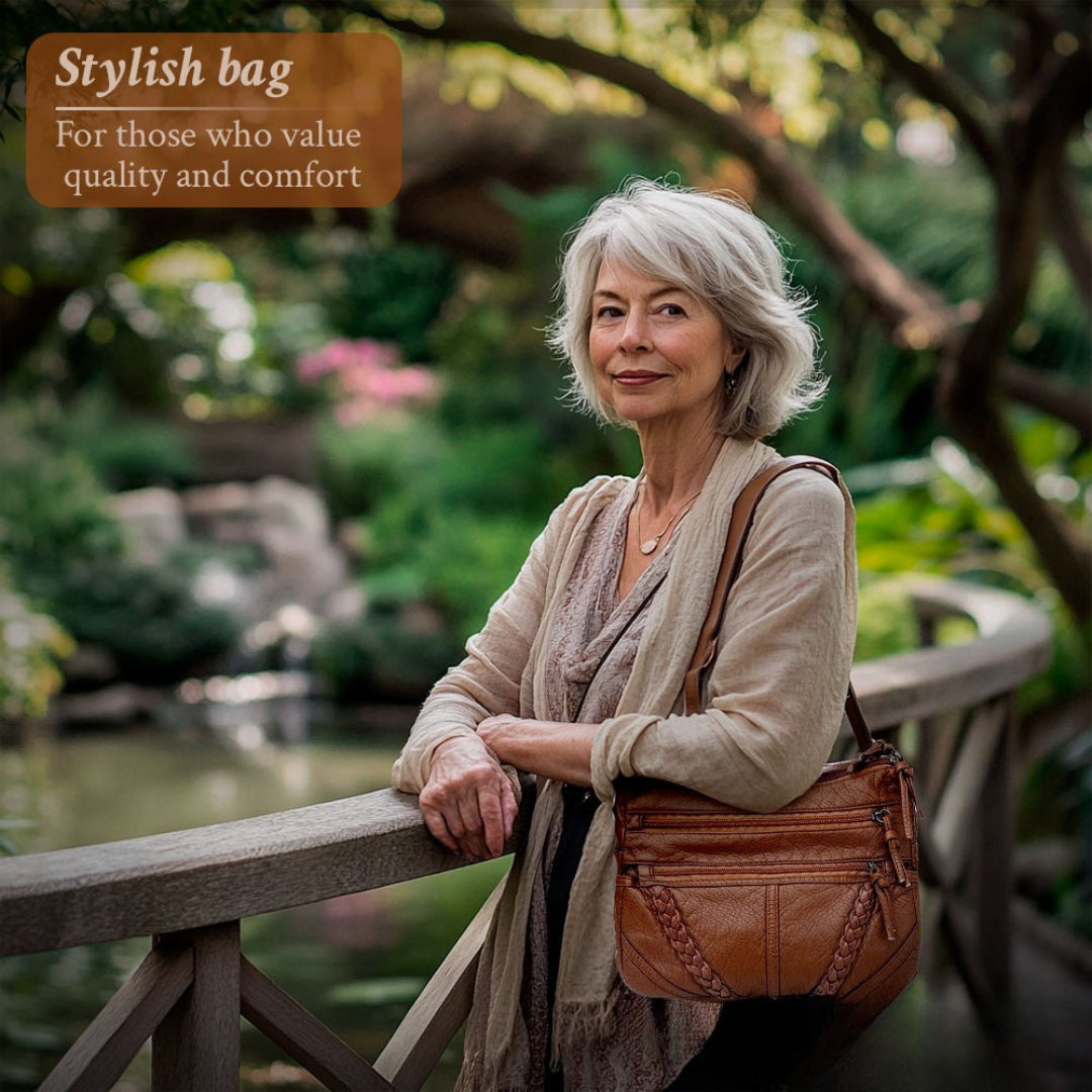 Sophia | Light and practical — Leather Bag for Everyday Use