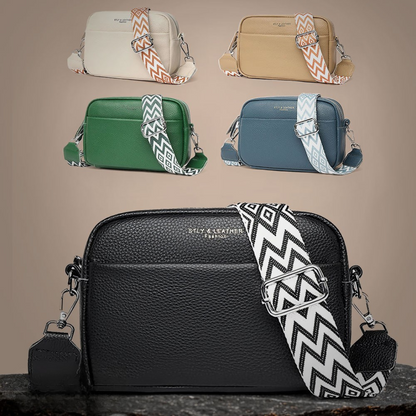 Bella | From work to evening — Elegant Leather Shoulder Bag