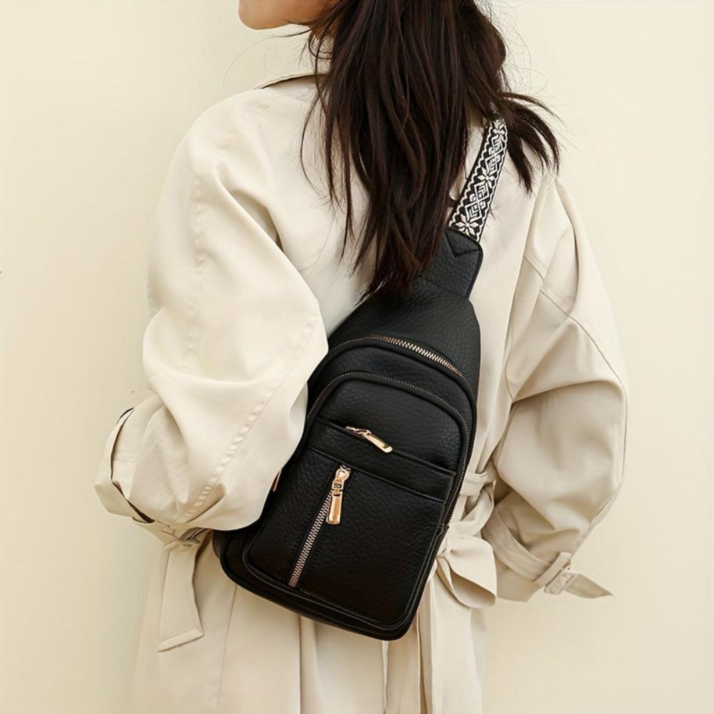 Hazel | Always at hand — Compact Leather Shoulder Bag