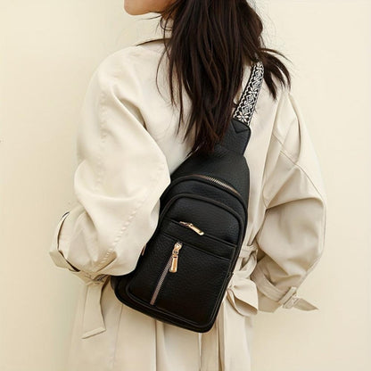 Hazel | Always at hand — Compact Leather Shoulder Bag