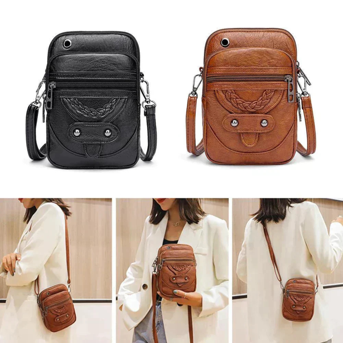 Vellana | Timeless and trusted — Vintage Leather Shoulder Bag