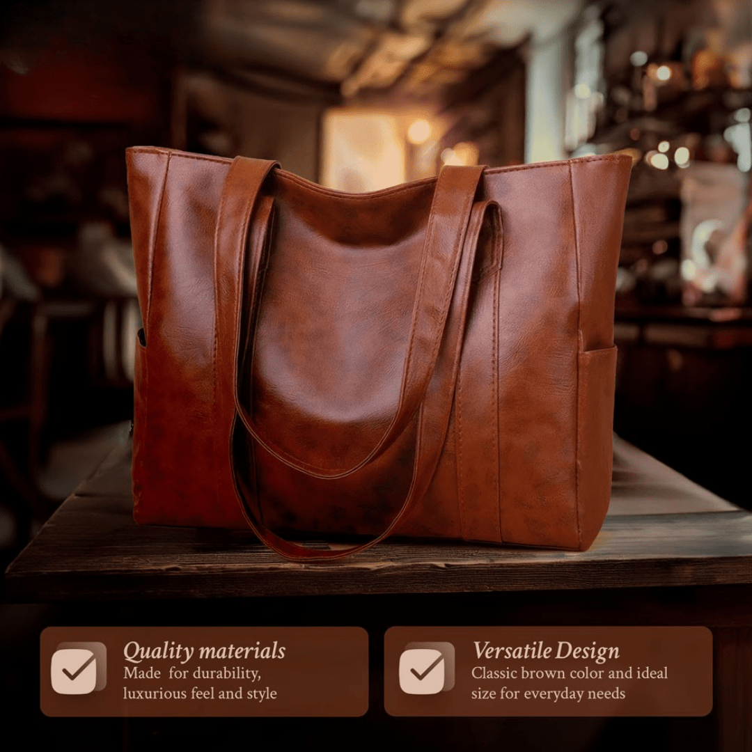 Martha | Long-lasting — Sturdy Leather Handbag