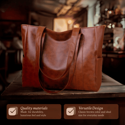 Martha | Long-lasting — Sturdy Leather Handbag
