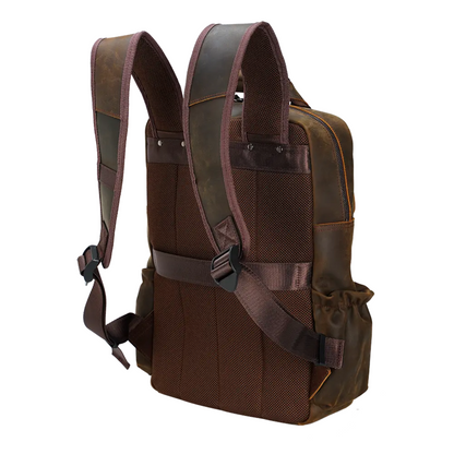 Kevin | Genuine Leather Laptop Backpack