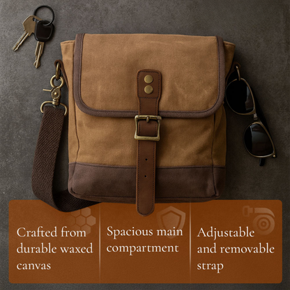 William | Compact bag made of Genuine Leather for everyday use