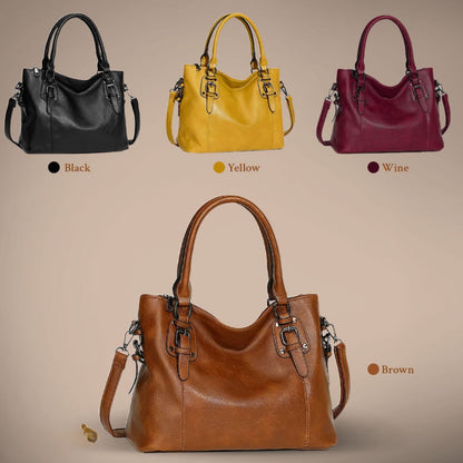 Sienna | Soft, stylish, everyday — Leather Shoulder Bag