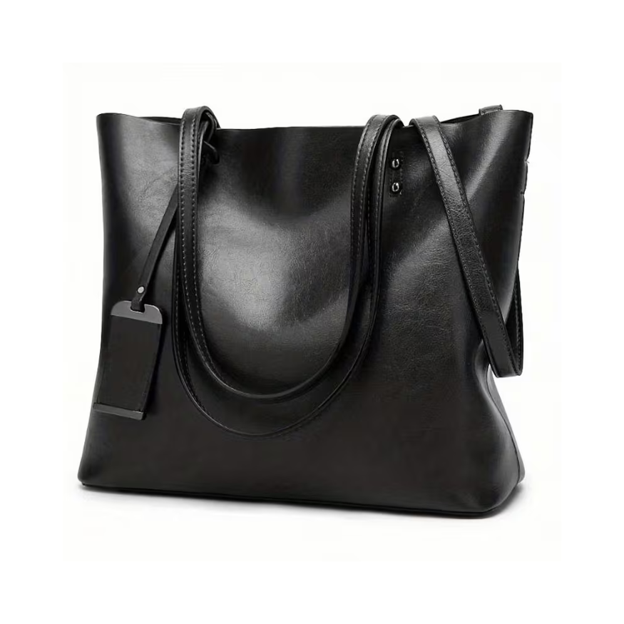 Mira | Laptop with you, hands free — Spacious Leather Tote