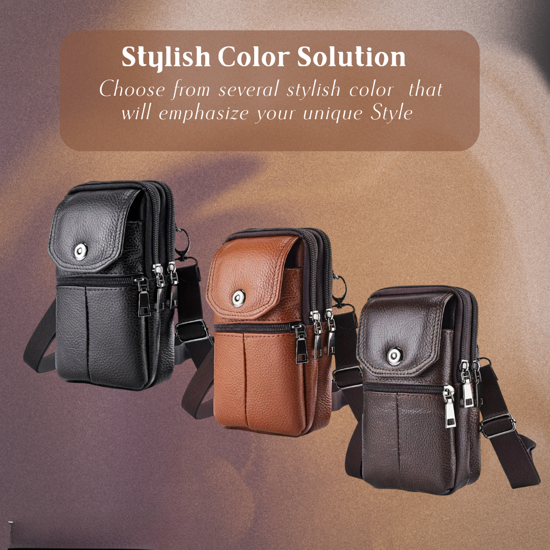 Robert | Practical travel bag made of Genuine Leather