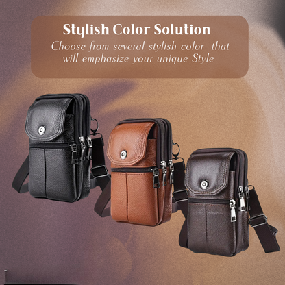 Robert | Practical travel bag made of Genuine Leather