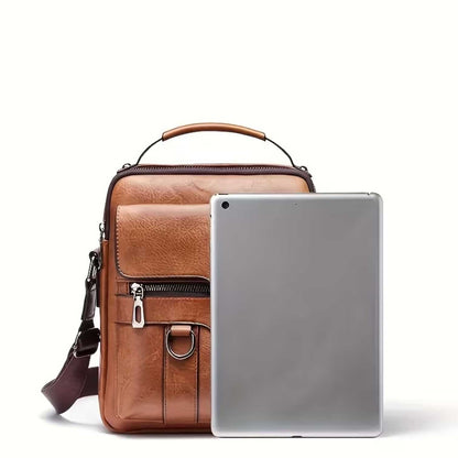 Milan | Sturdy shoulder bag made of Genuine Leather
