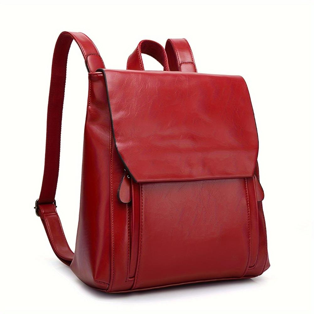 Lina | Both hands free — Leather Backpack for Work