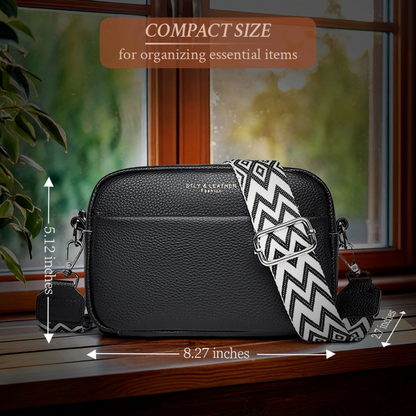 Bella | From work to evening — Elegant Leather Shoulder Bag