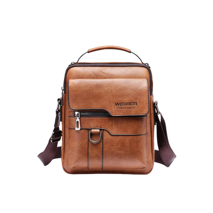 Andrew - Strakke Messenger Schoudertas met Moderne Functionaliteit