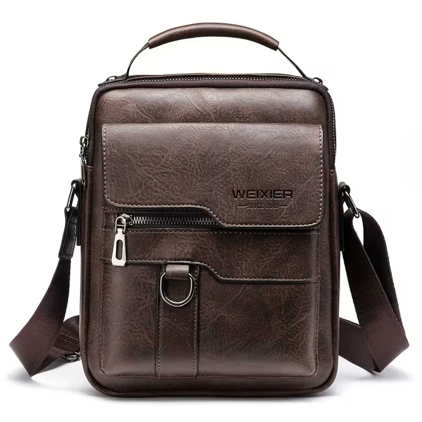 Milan | Sturdy shoulder bag made of Genuine Leather