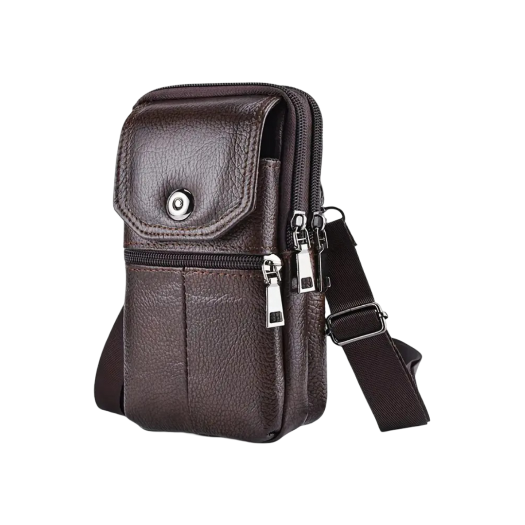 Robert | Practical travel bag made of Genuine Leather