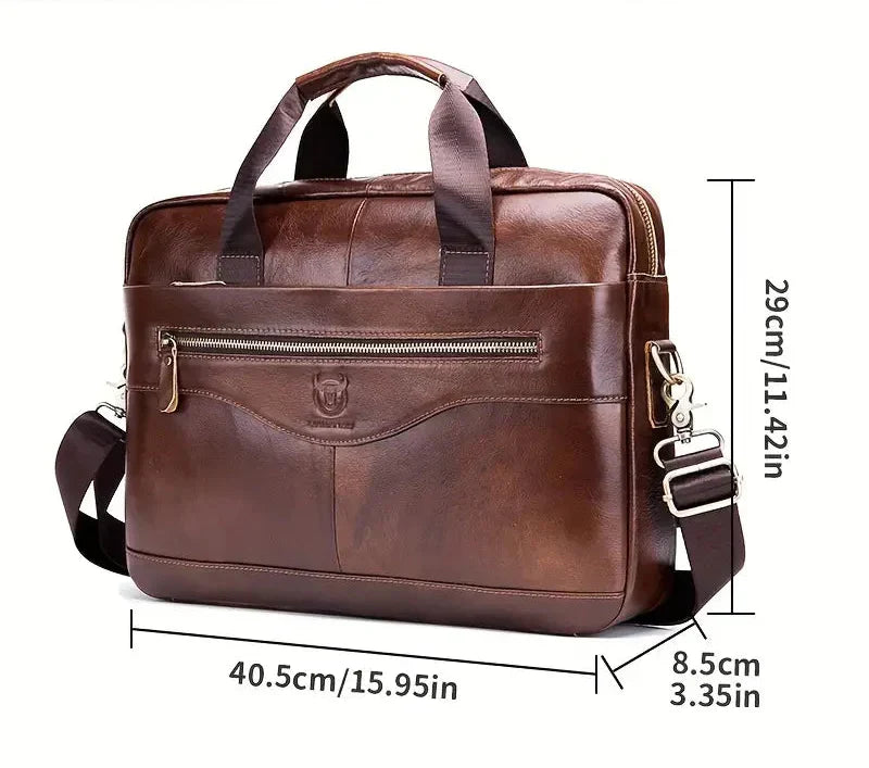 Tyler | Spacious bag made of Genuine Leather for work