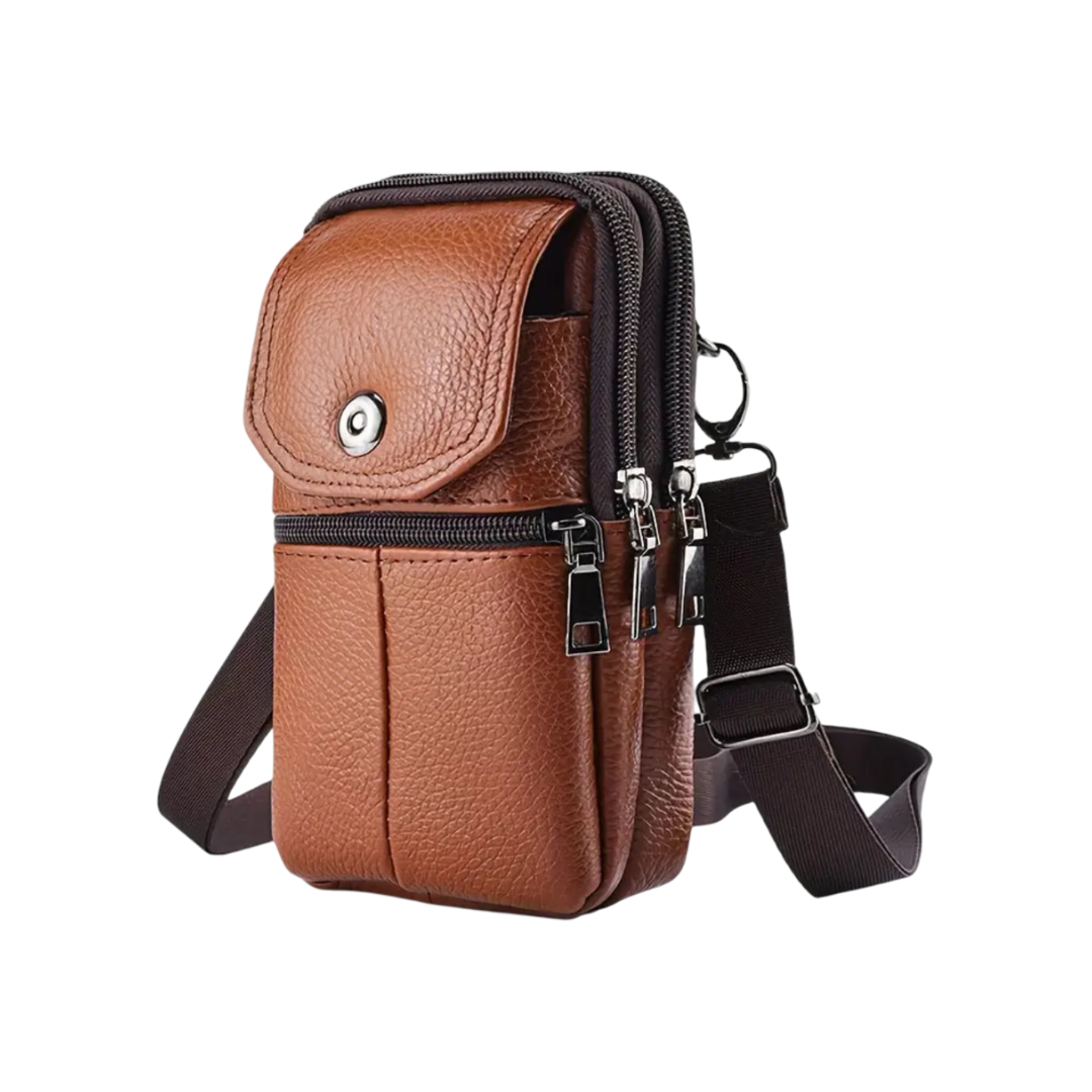 Robert | Practical travel bag made of Genuine Leather