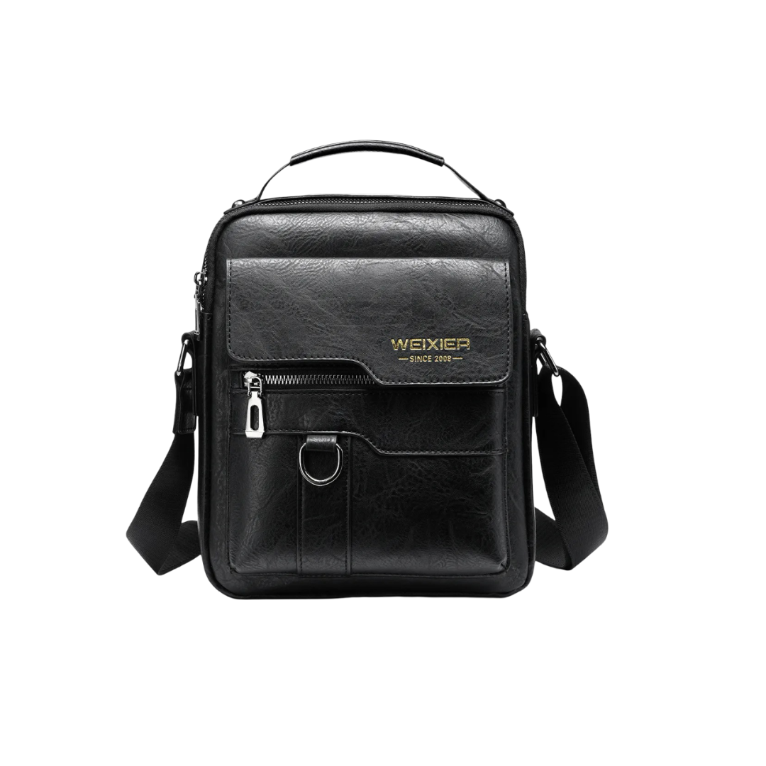 Andrew - Strakke Messenger Schoudertas met Moderne Functionaliteit
