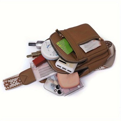 Hazel | Always at hand — Compact Leather Shoulder Bag