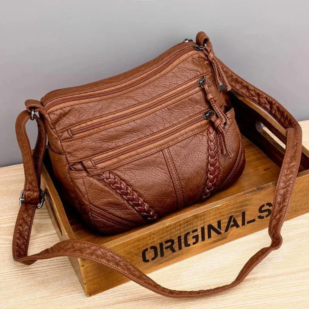 Sophia | Light and practical — Leather Bag for Everyday Use
