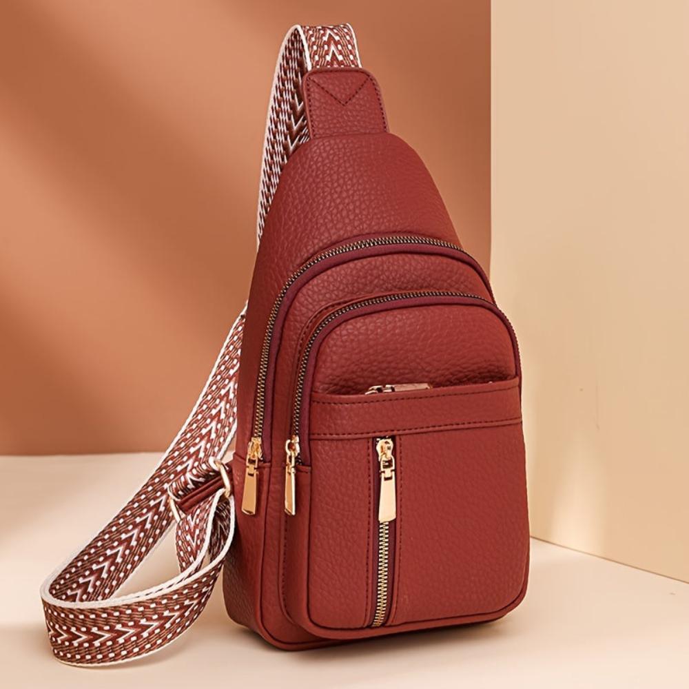 Hazel | Always at hand — Compact Leather Shoulder Bag