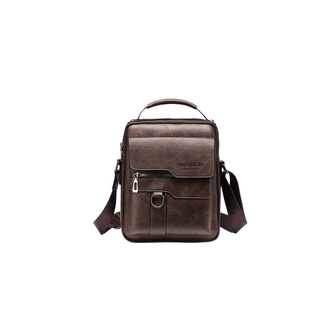 Andrew - Strakke Messenger Schoudertas met Moderne Functionaliteit